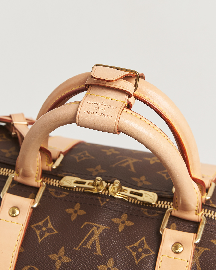 Homme | Pre-Owned & Vintage Bags | Louis Vuitton Pre-Owned | Keepall 55 Monogram