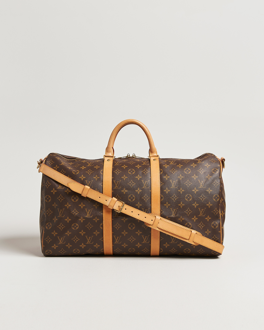 Heren | Pre-Owned & Vintage Bags | Louis Vuitton Pre-Owned | Keepall Bandoulière 50 Monogram