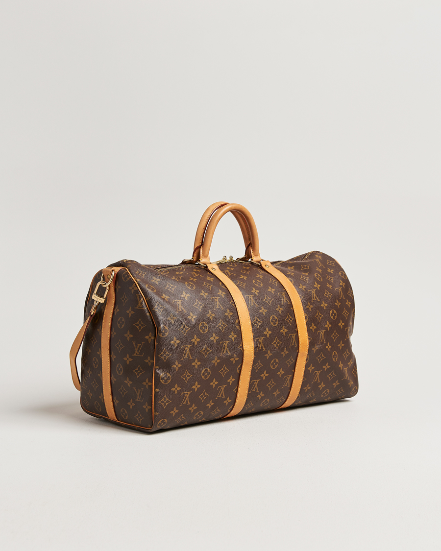 Heren | Pre-Owned & Vintage Bags | Louis Vuitton Pre-Owned | Keepall Bandoulière 50 Monogram