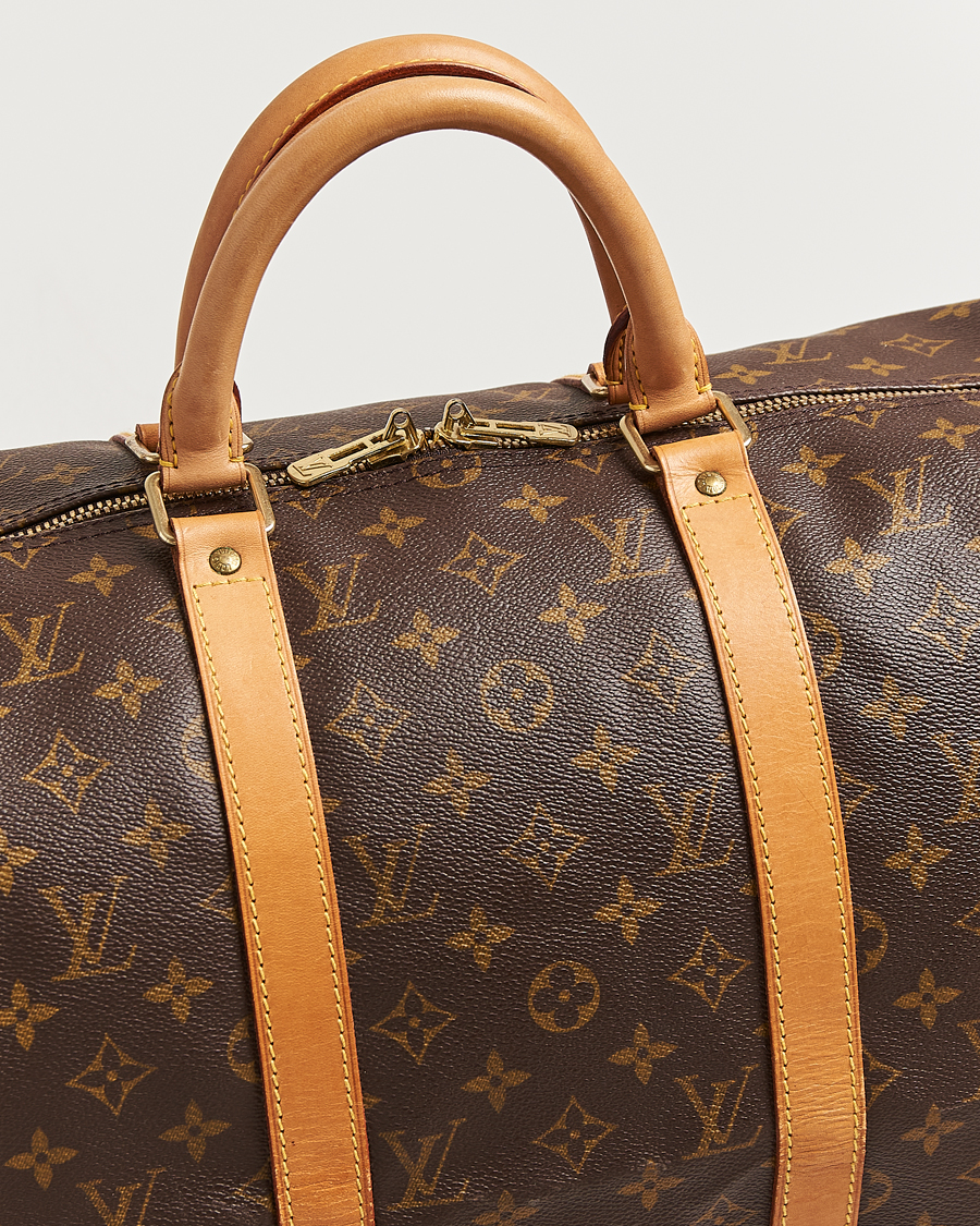 Heren | Pre-Owned & Vintage Bags | Louis Vuitton Pre-Owned | Keepall Bandoulière 50 Monogram