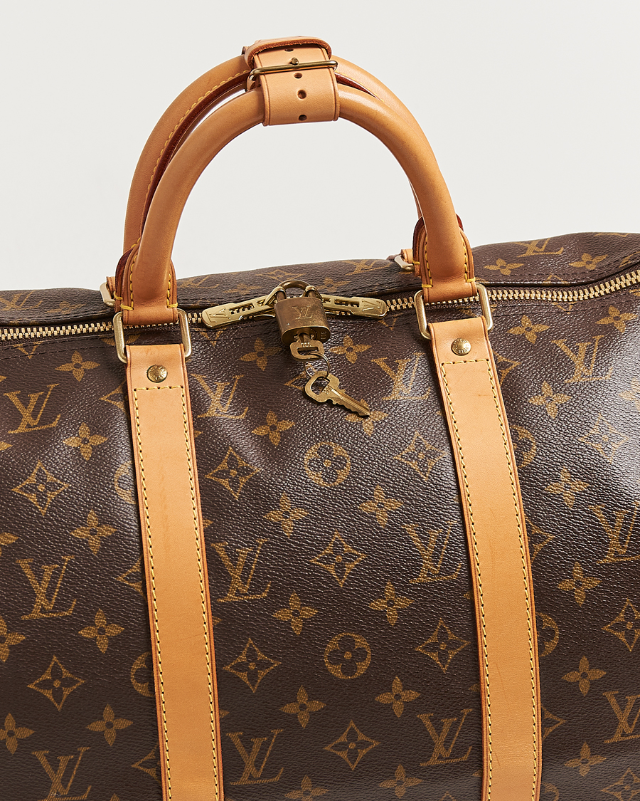 Homme | Pre-Owned & Vintage Bags | Louis Vuitton Pre-Owned | Keepall 50 Monogram