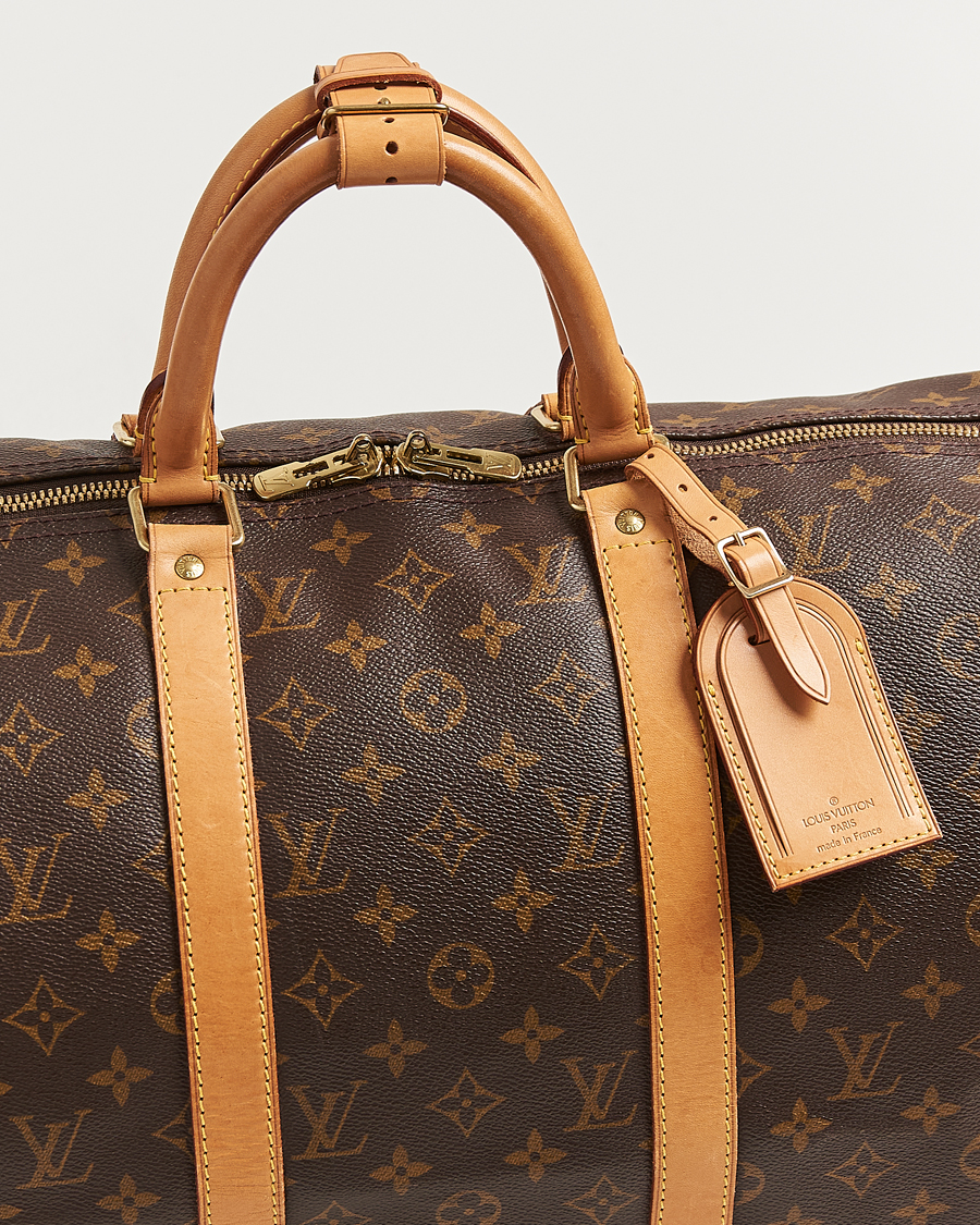 Homme | Pre-Owned & Vintage Bags | Louis Vuitton Pre-Owned | Keepall 50 Monogram