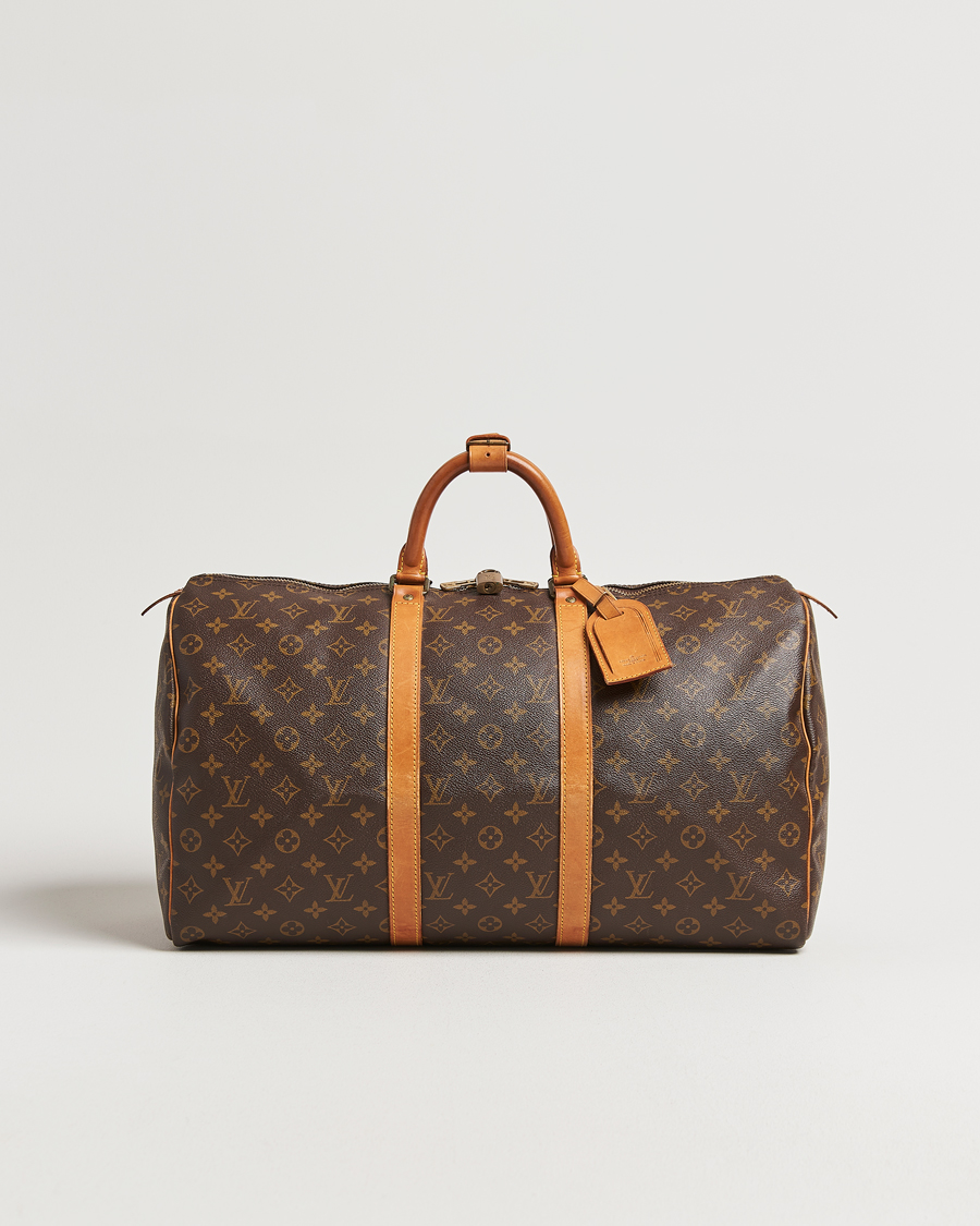 Heren | Pre-Owned & Vintage Bags | Louis Vuitton Pre-Owned | Keepall 50 Monogram
