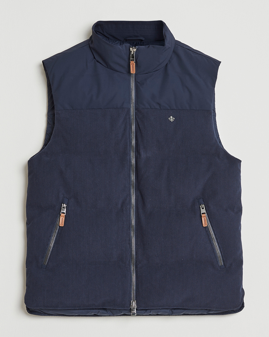 Homme | Gilets | Morris | Catton Puffer Vest Navy