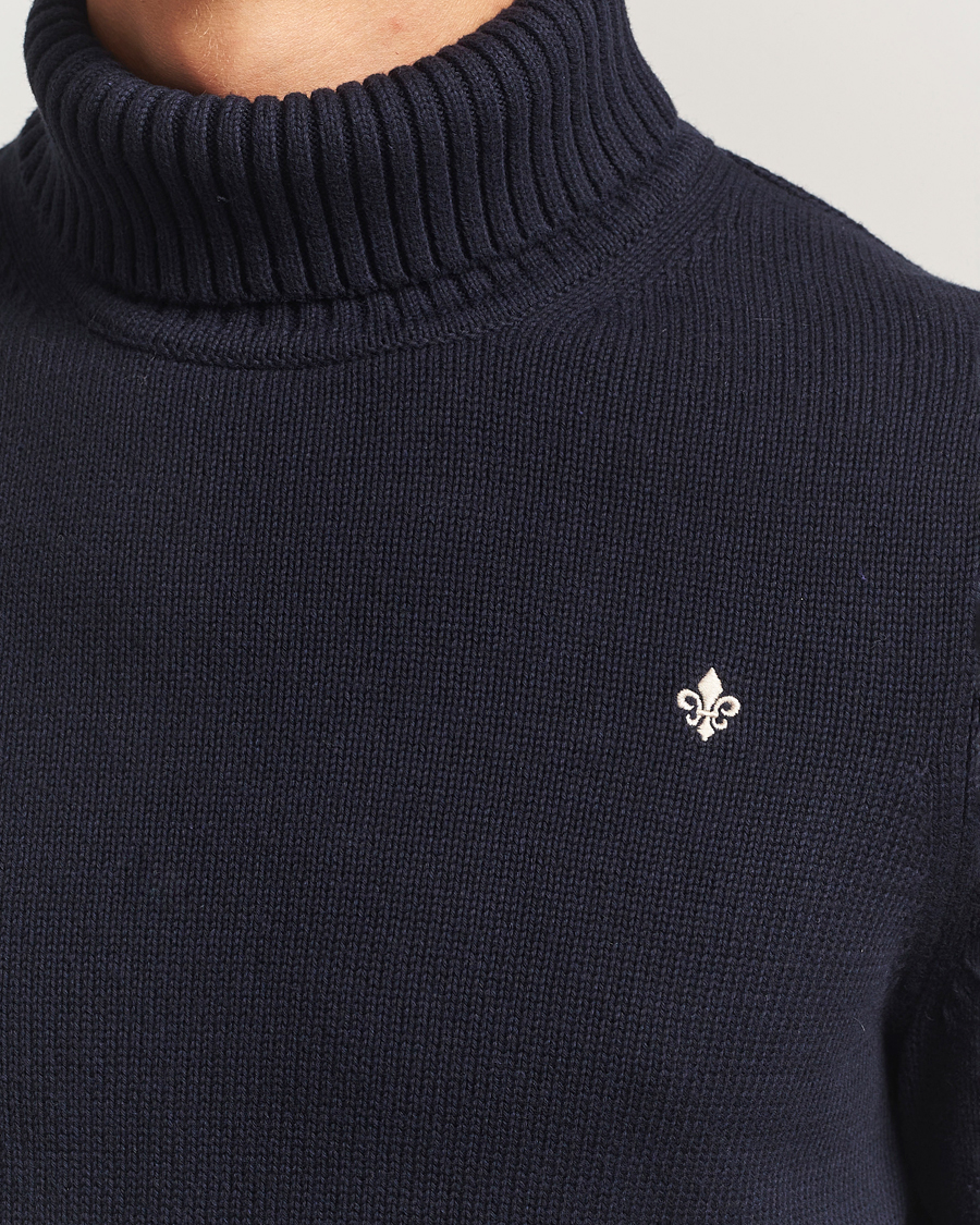 Homme | Pulls Et Tricots | Morris | Howard Roller Neck Navy