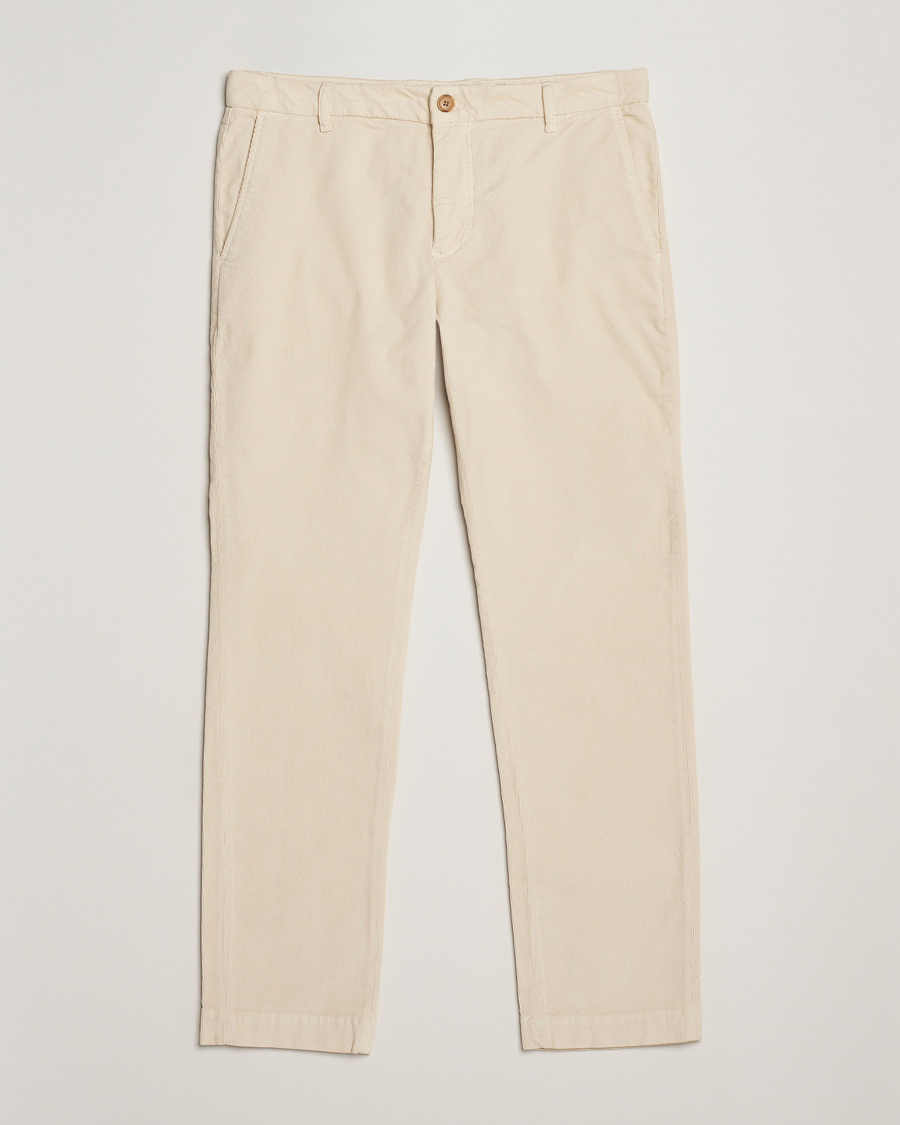 Heren | Broeken | Morris | Jeffrey Cord Chinos Off White