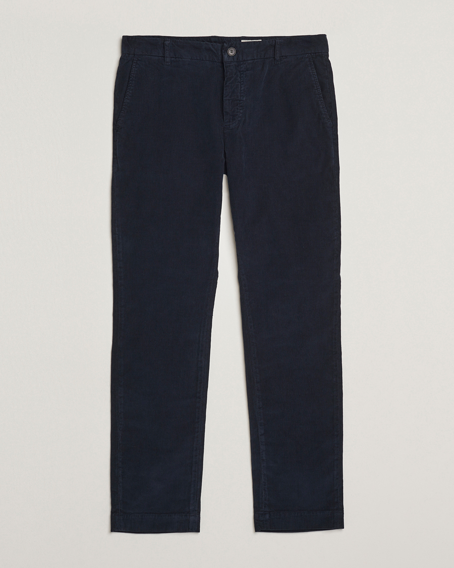 Heren | Broeken | Morris | Jeffrey Cord Chinos Navy
