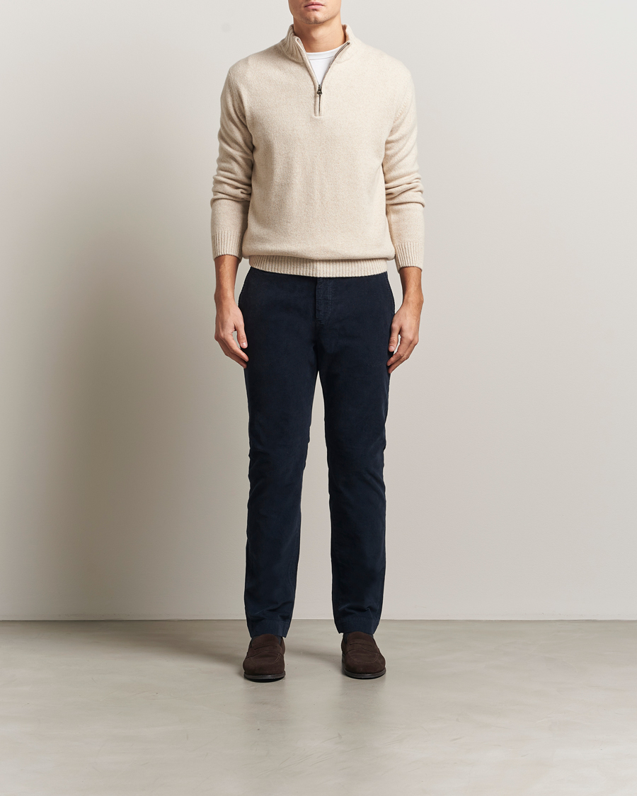 Heren | Broeken | Morris | Jeffrey Cord Chinos Navy