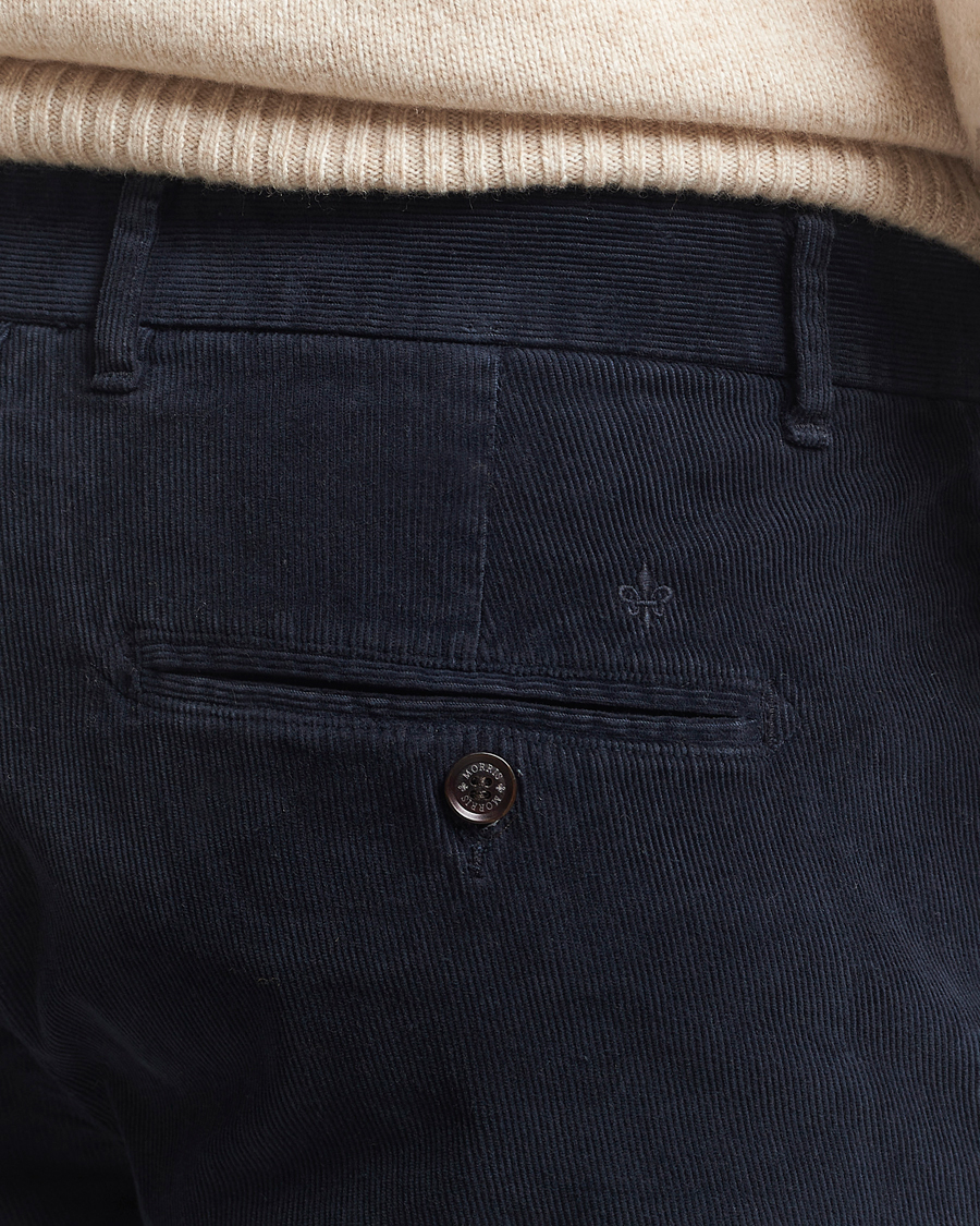 Heren | Broeken | Morris | Jeffrey Cord Chinos Navy