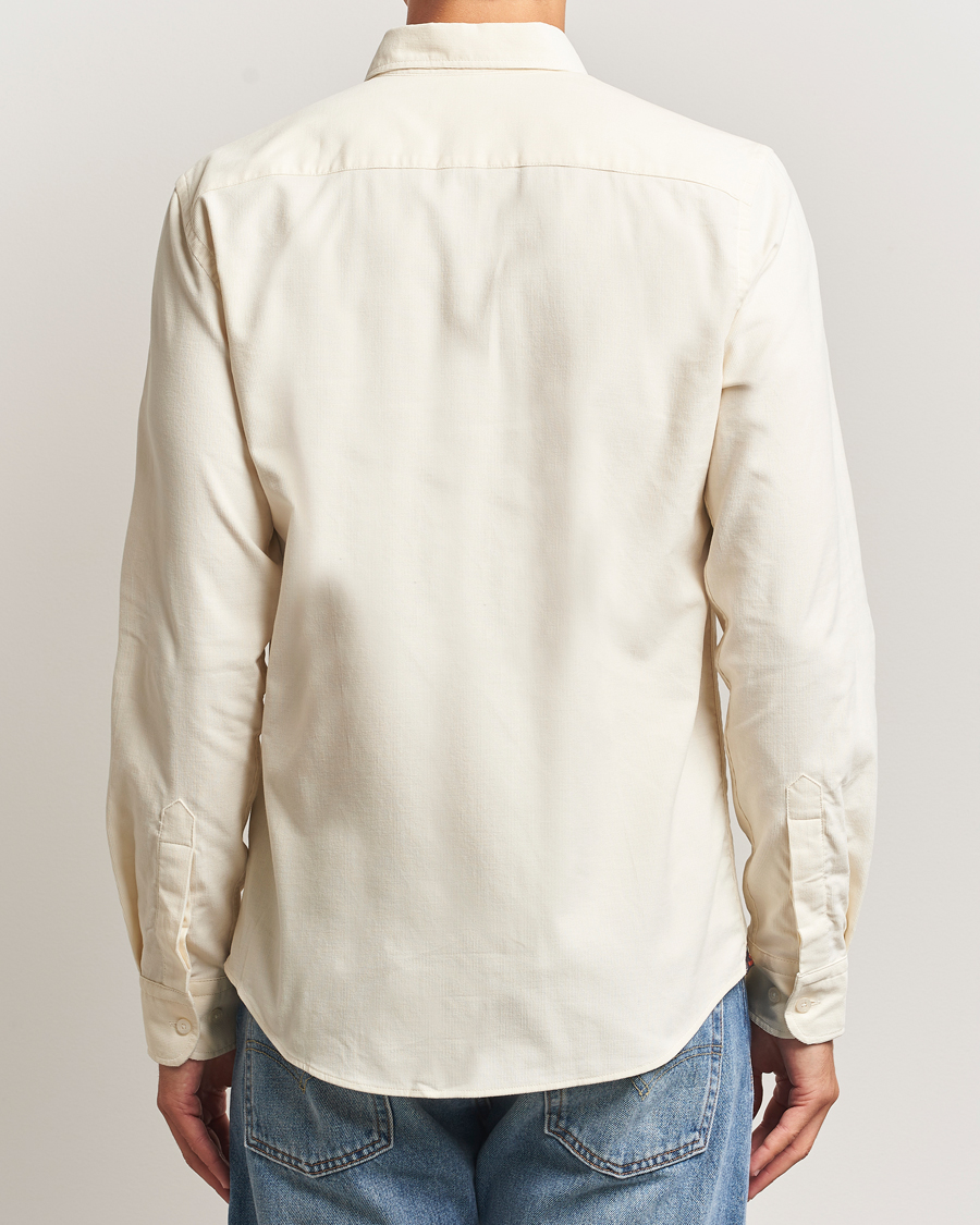 Heren | Overhemden | Morris | Douglas Corduroy Shirt Off White