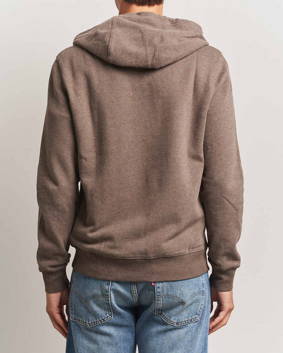 Homme | Pulls Et Tricots | Morris | Brandon Lily Full Zip Hoodie Brown