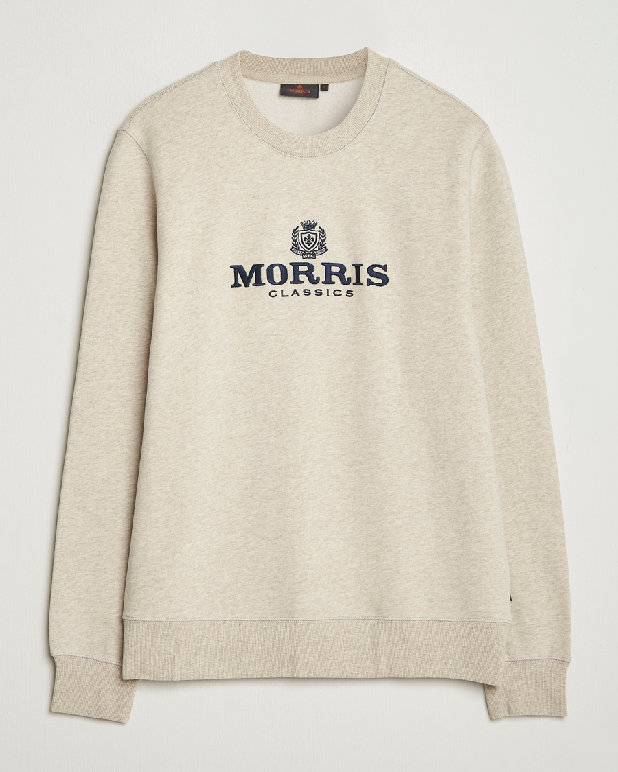 Heren | Truien | Morris | Brian Sweatshirt Khaki