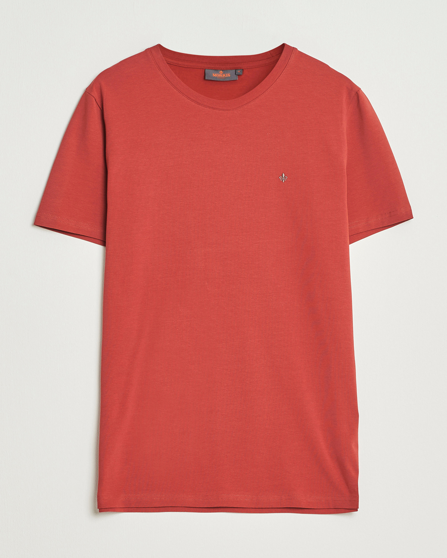 Homme | T-shirts | Morris | James Crew Neck T-Shirt Red