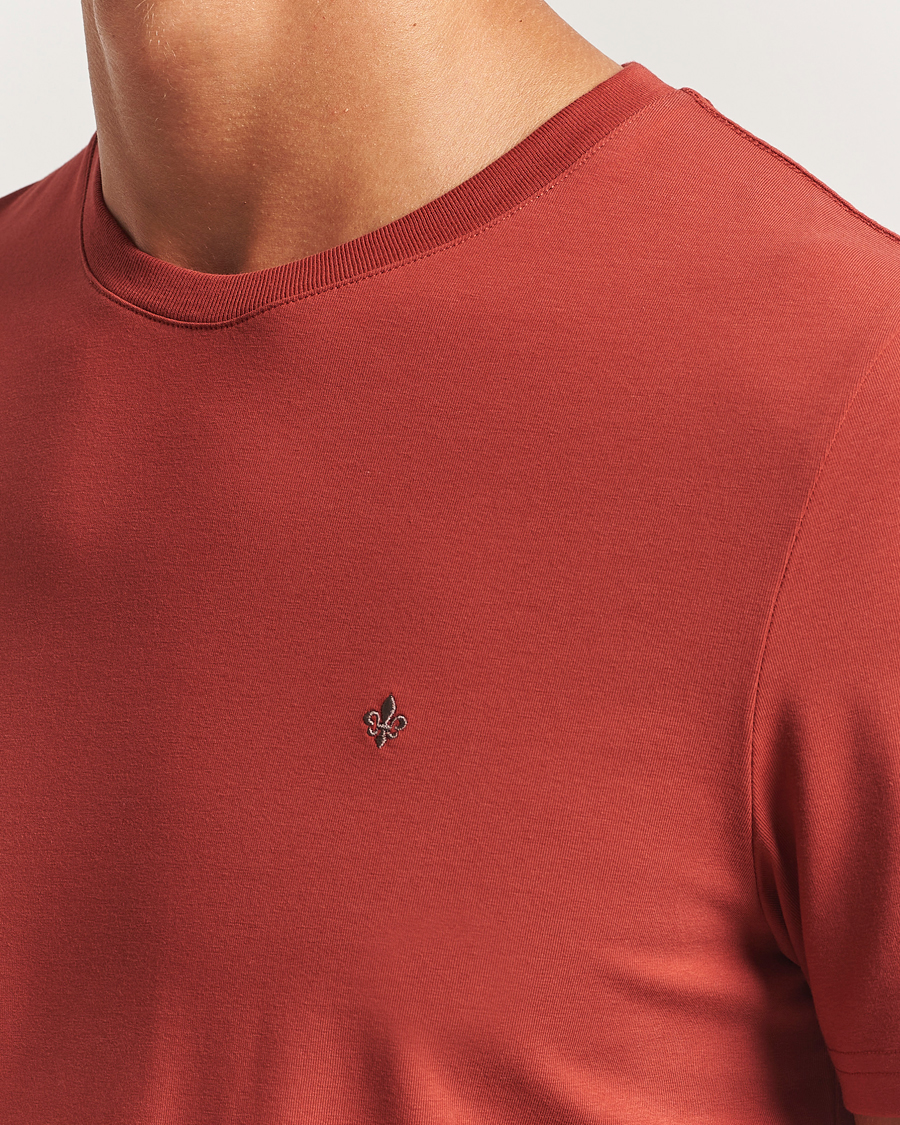 Homme | T-shirts | Morris | James Crew Neck T-Shirt Red
