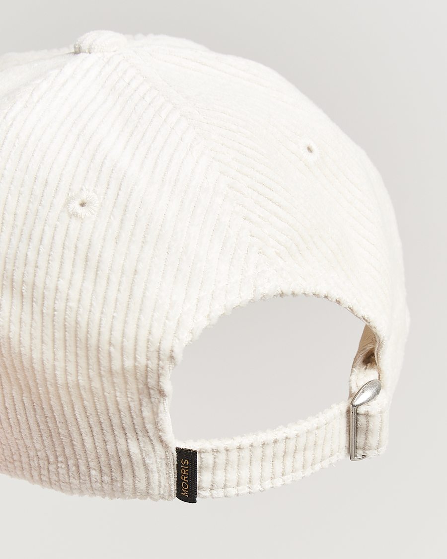 Heren | Hoeden en petten | Morris | Lily Corduroy Cap Off White