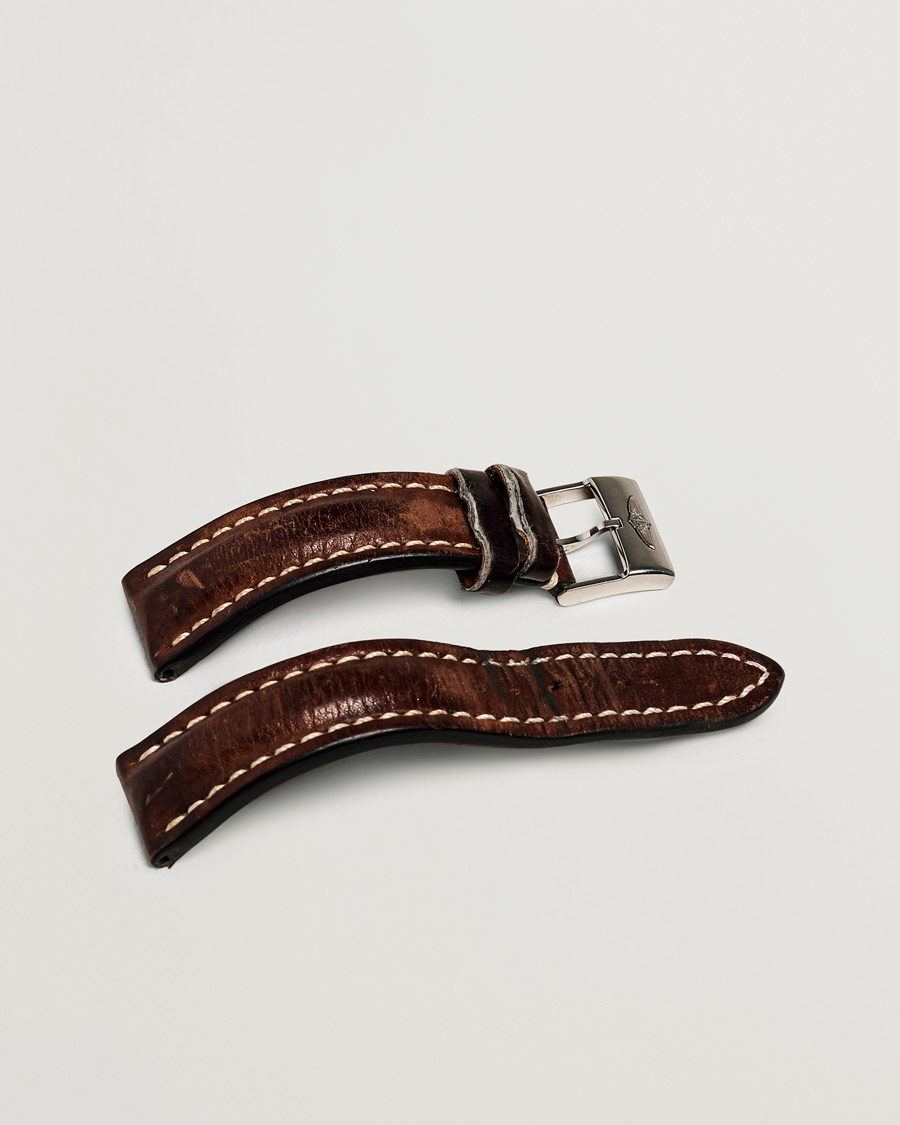 Heren | Pre-owned Benodigdheden | Breitling Pre-Owned | Leather with clasp