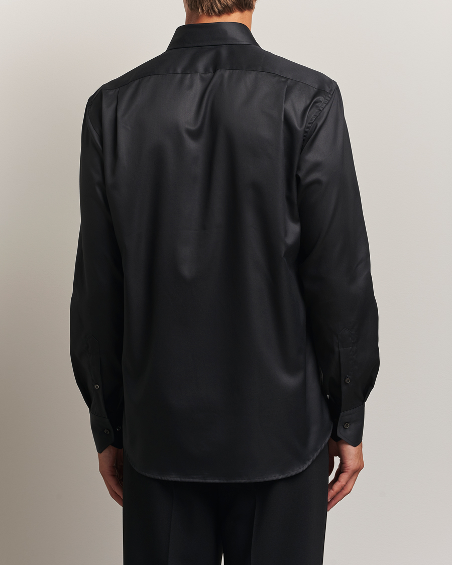 Heren | Overhemden | Stenströms | Regular Fit Shirt Black