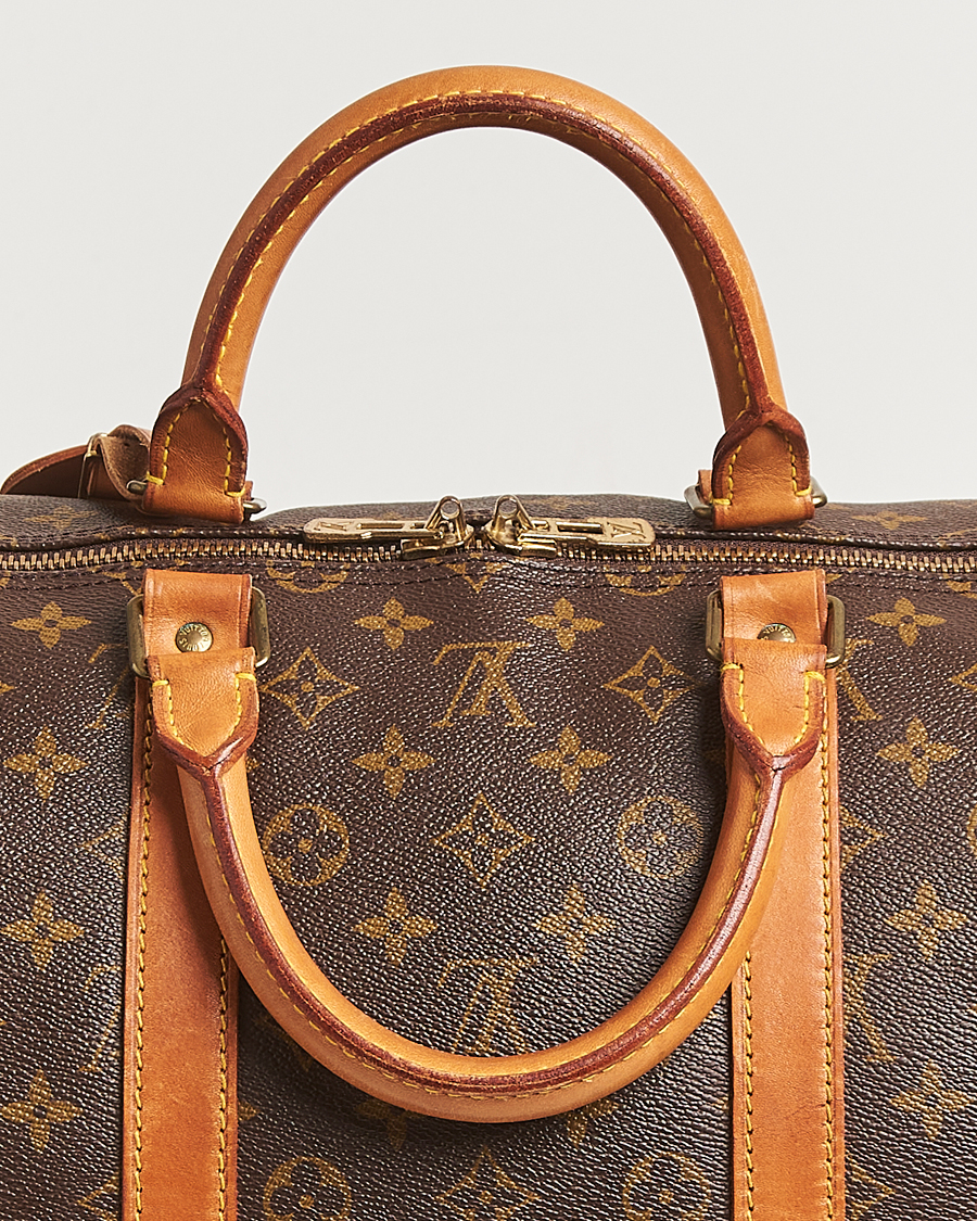 Heren | Pre-Owned & Vintage Bags | Louis Vuitton Pre-Owned | Keepall Bandoulière 55 Monogram