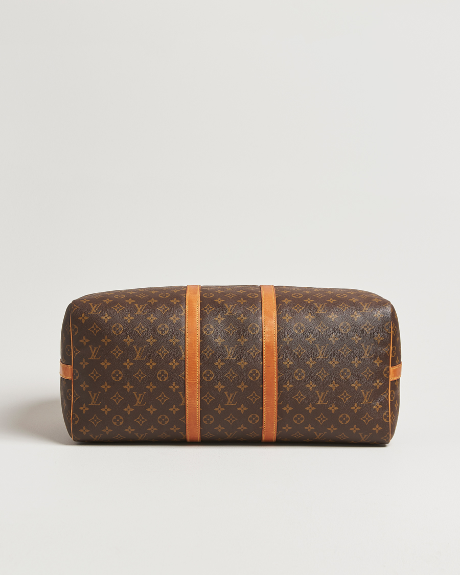 Heren | Pre-Owned & Vintage Bags | Louis Vuitton Pre-Owned | Keepall Bandoulière 55 Monogram