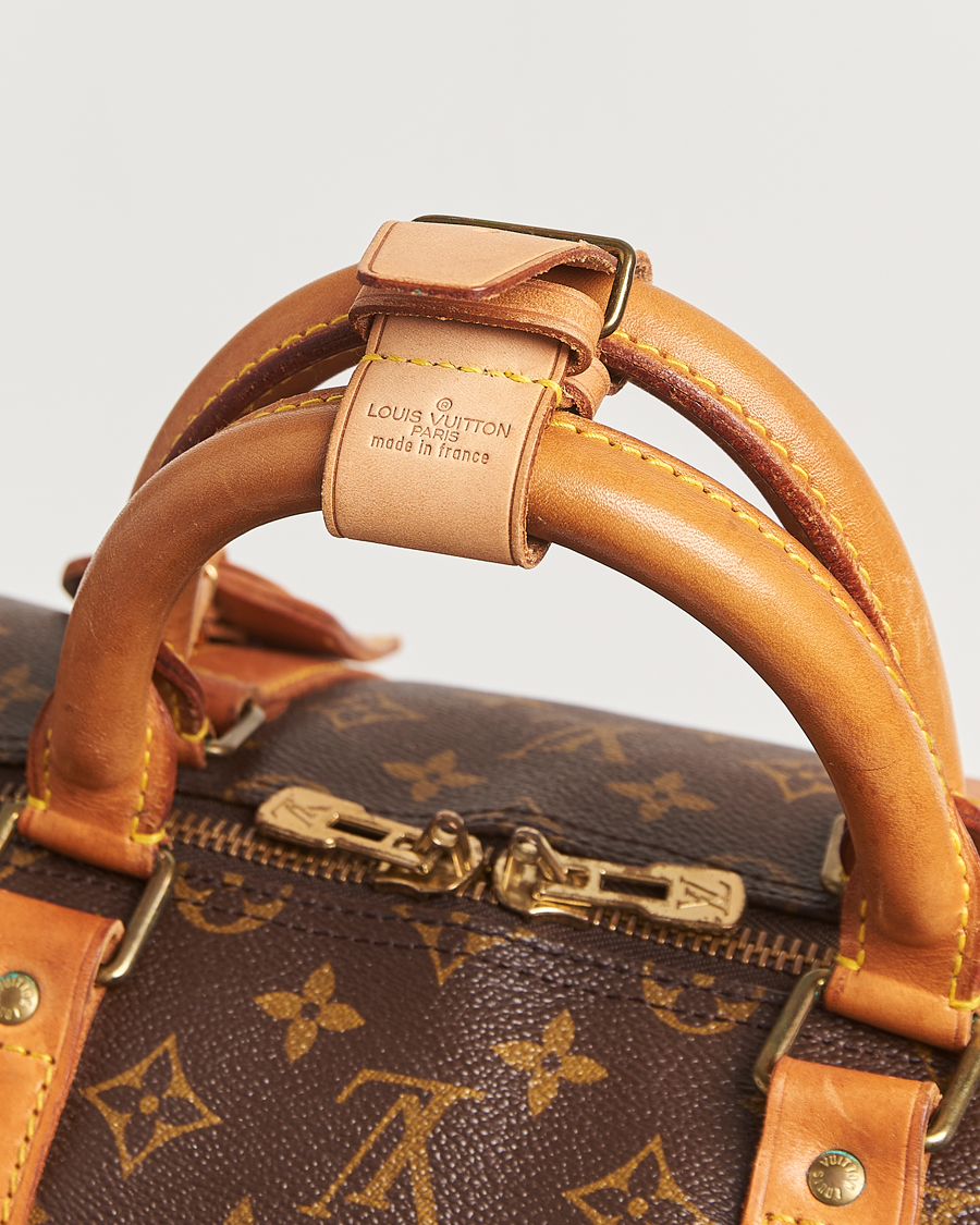 Heren | Pre-Owned & Vintage Bags | Louis Vuitton Pre-Owned | Keepall Bandoulière 55 Monogram