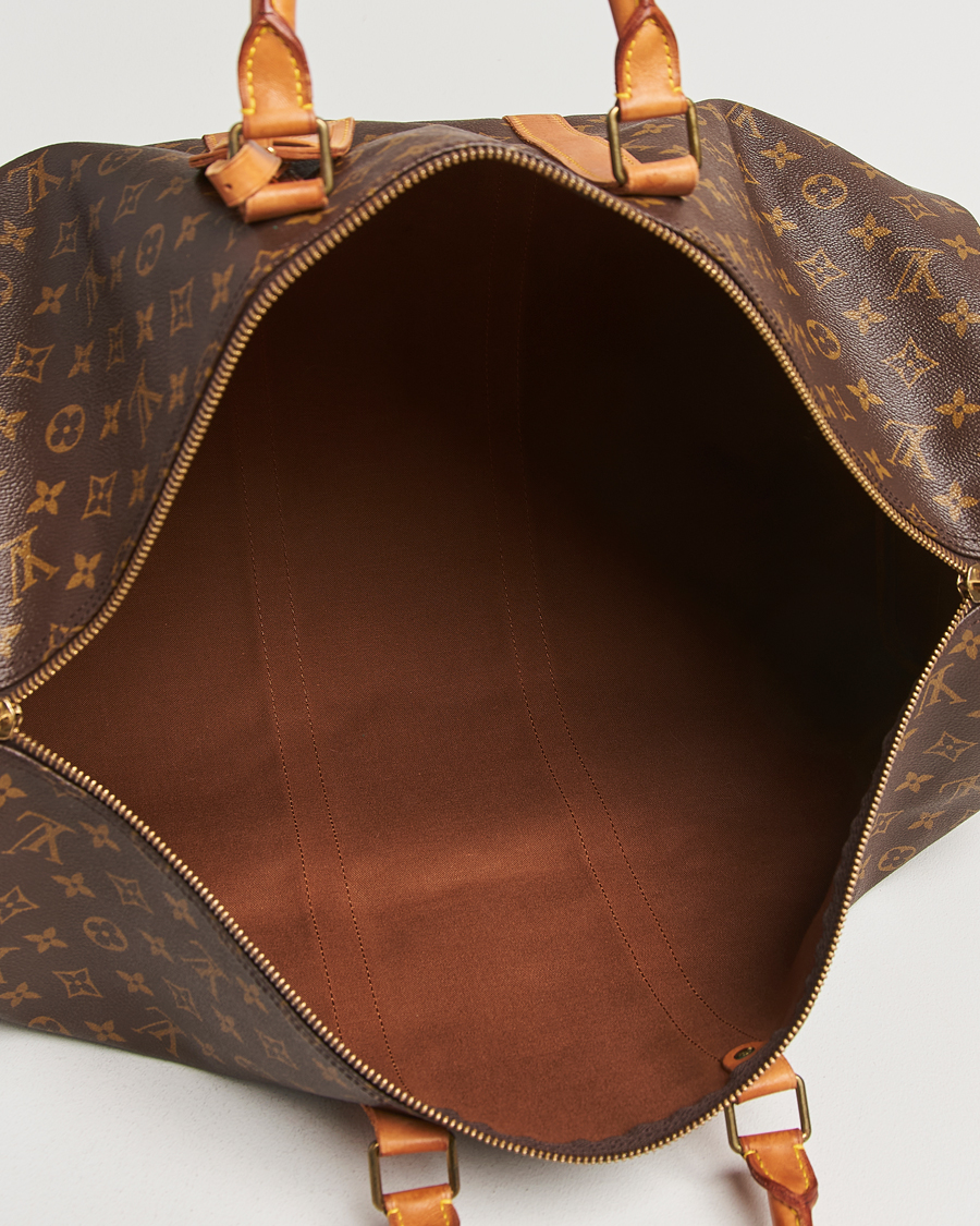 Heren | Pre-Owned & Vintage Bags | Louis Vuitton Pre-Owned | Keepall Bandoulière 55 Monogram