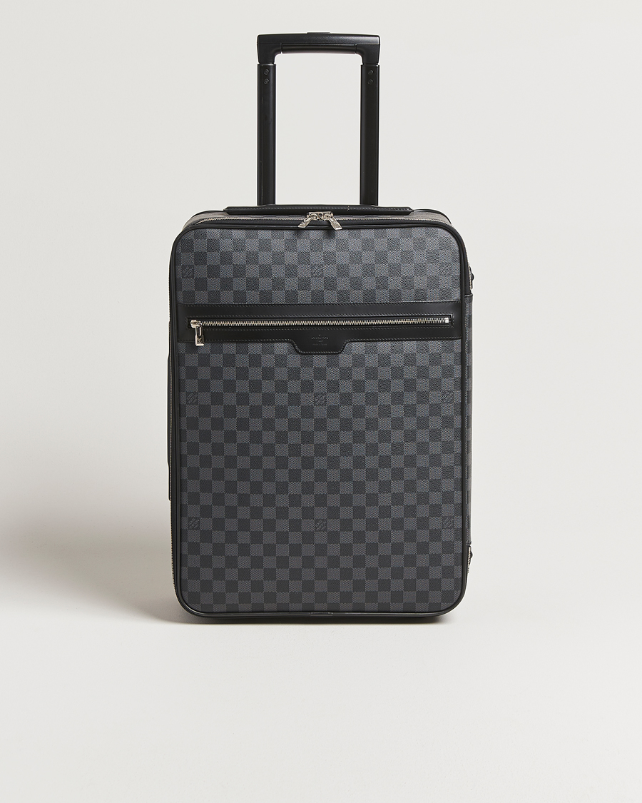 Homme | Pre-Owned & Vintage Bags | Louis Vuitton Pre-Owned | Pegase Trolley Case Damier Graphite
