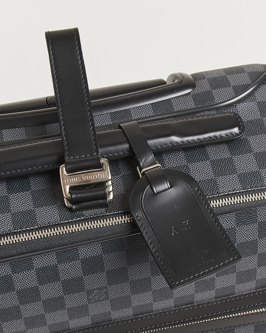 Homme | Pre-Owned & Vintage Bags | Louis Vuitton Pre-Owned | Pegase Trolley Case Damier Graphite