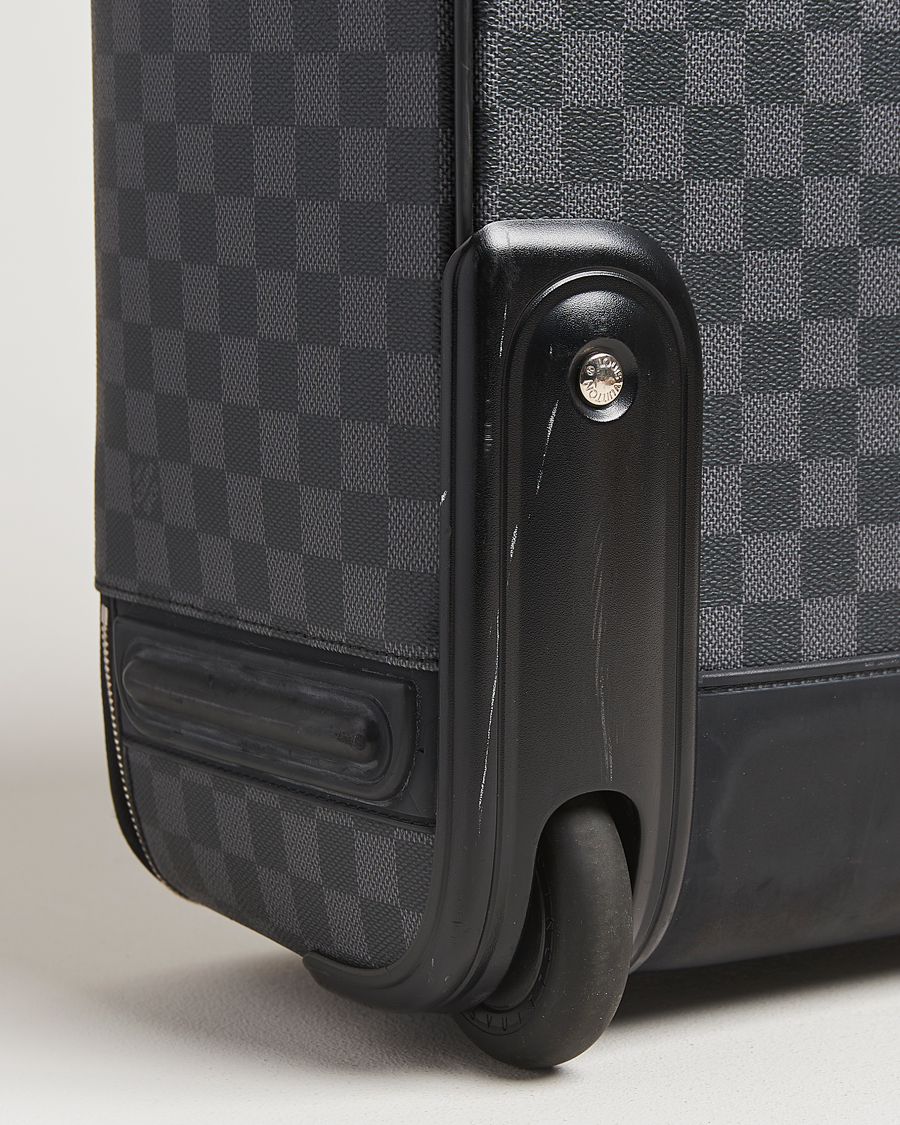 Homme | Pre-Owned & Vintage Bags | Louis Vuitton Pre-Owned | Pegase Trolley Case Damier Graphite
