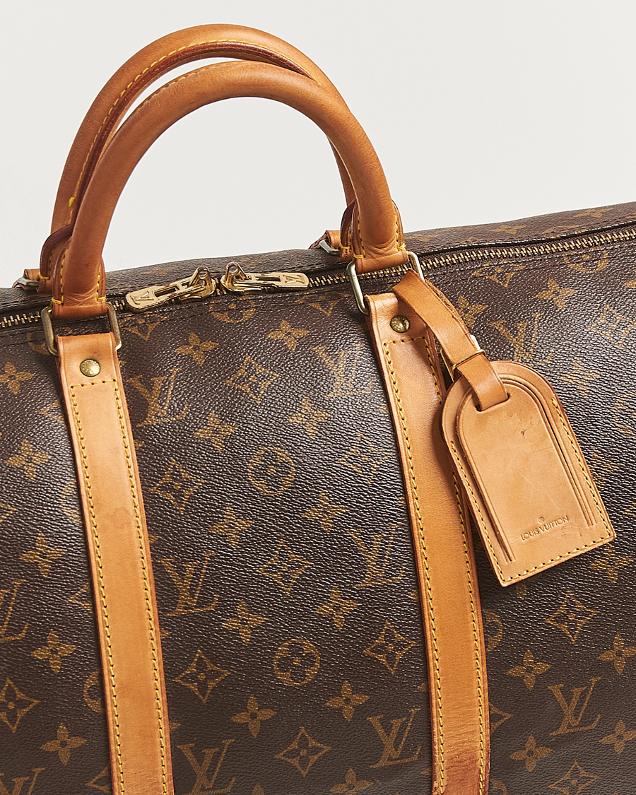 Homme | Pre-Owned & Vintage Bags | Louis Vuitton Pre-Owned | Keepall Bandoulière 50 Monogram