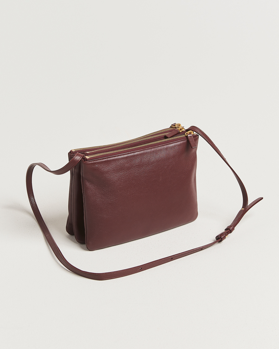 Homme | Gifts for Her | Celine Pre-Owned | Trio Bag Medium Bordeaux
