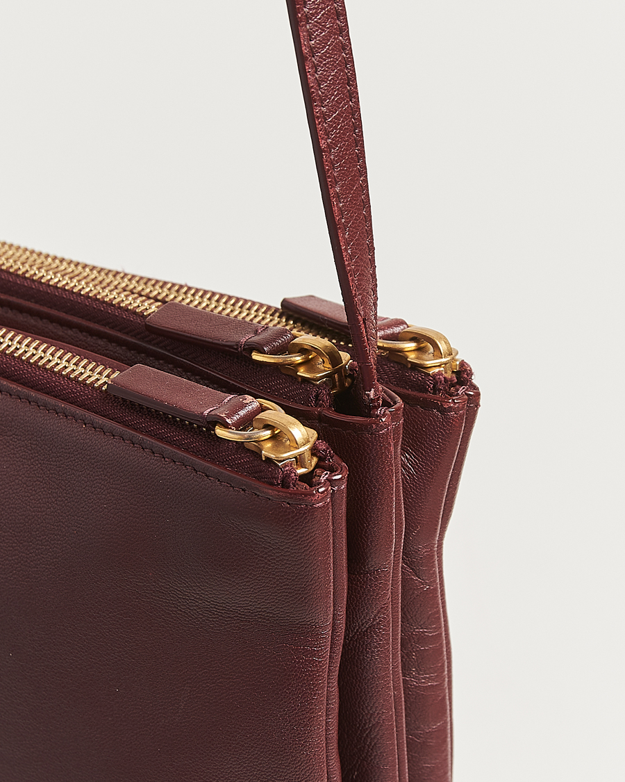 Homme | Gifts for Her | Celine Pre-Owned | Trio Bag Medium Bordeaux