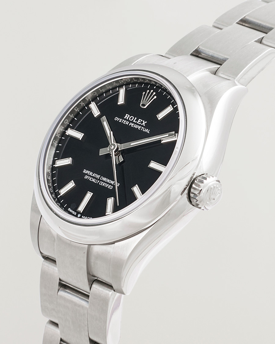 Homme | Rolex Pre-Owned Oyster Perpetual 31 Black | Rolex Pre-Owned | Oyster Perpetual 31 Black