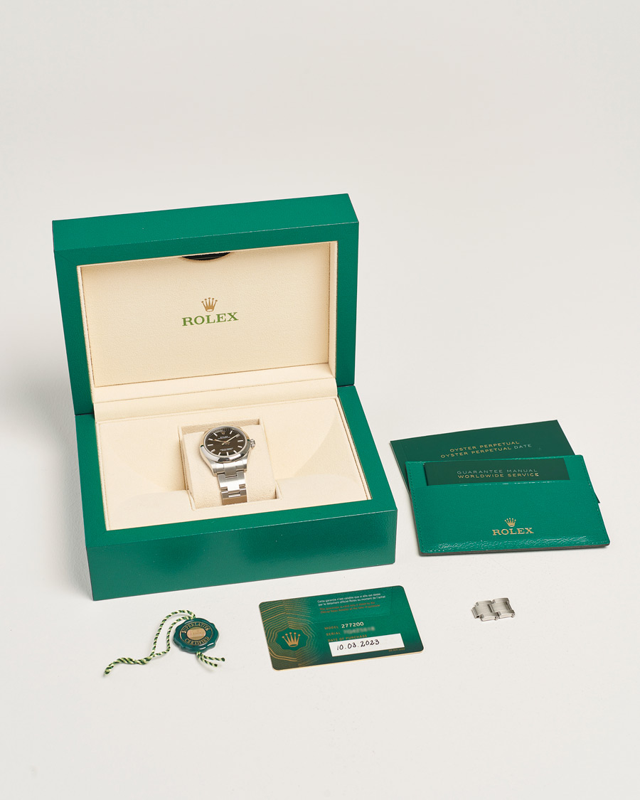 Homme | Pre-Owned & Vintage Watches | Rolex Pre-Owned | Oyster Perpetual 31 Black