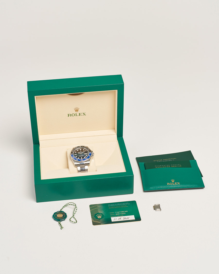 Homme | Rolex Pre-Owned GMT-MASTER II Batman | Rolex Pre-Owned | GMT-MASTER II Batman