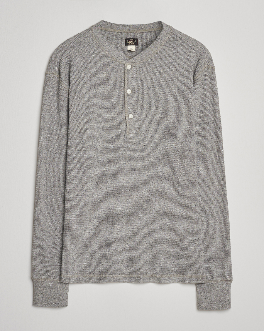 Homme | Pulls Et Tricots | RRL | Long Sleeve Henley Grey