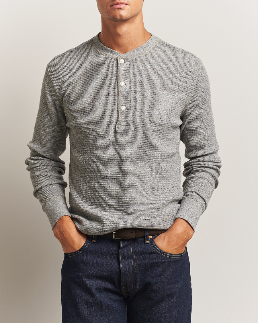 Homme | Pulls Et Tricots | RRL | Long Sleeve Henley Grey