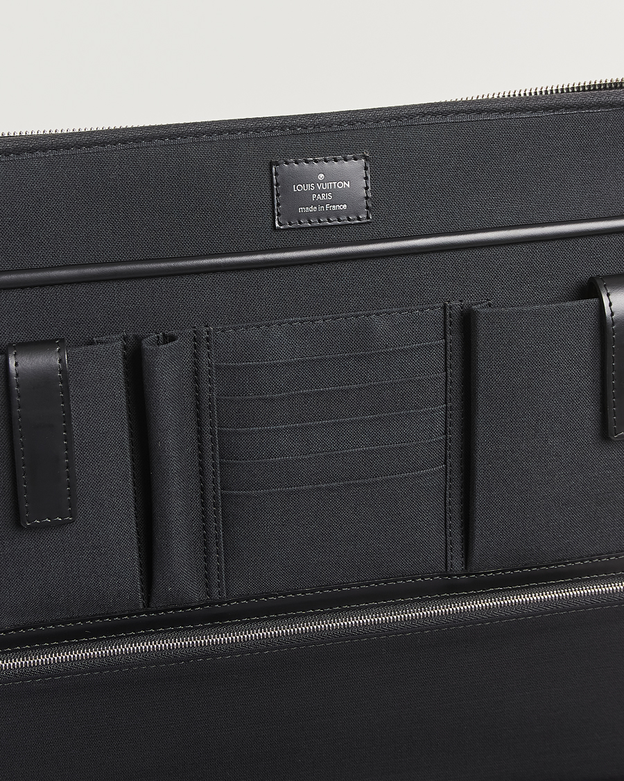 Heren | Pre-Owned & Vintage Bags | Louis Vuitton Pre-Owned | Steve Briefcase Damier Graphite
