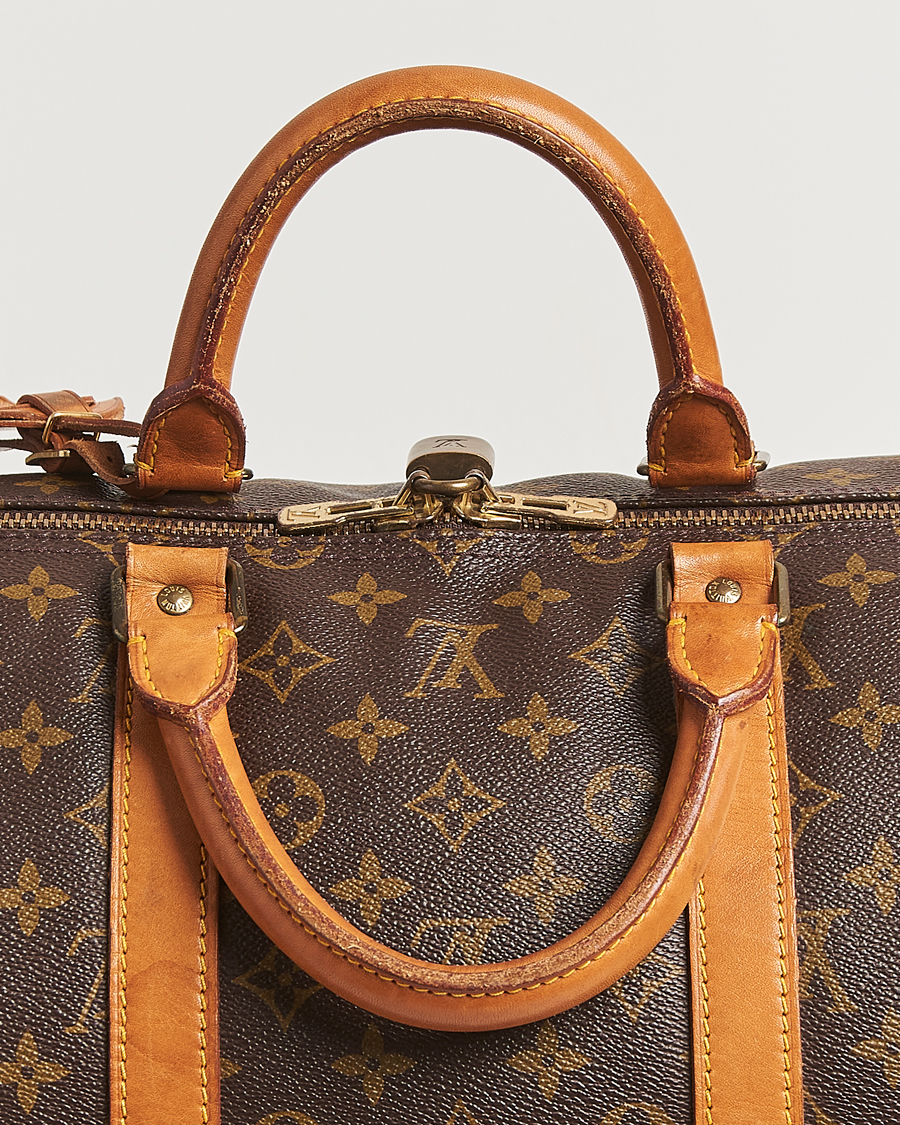 Heren | Pre-Owned & Vintage Bags | Louis Vuitton Pre-Owned | Keepall Bandoulière 55 Monogram