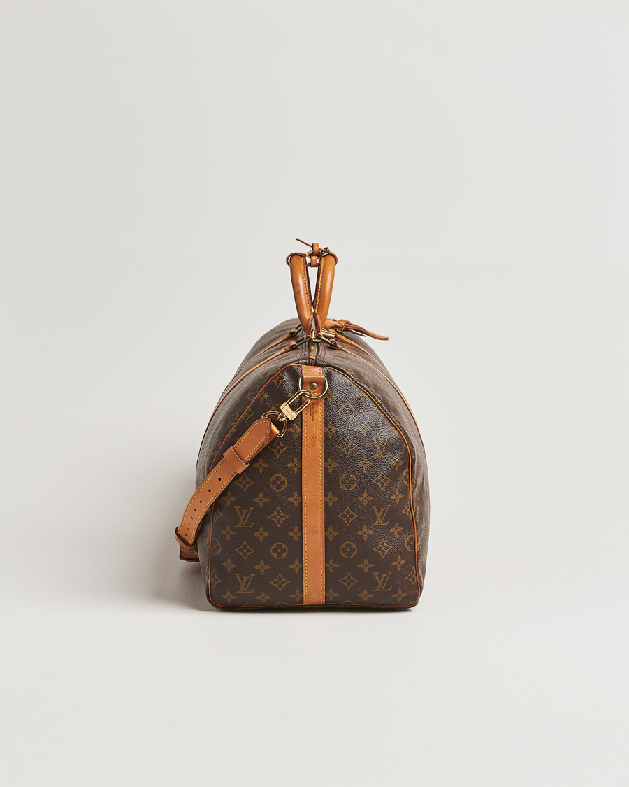 Heren | Pre-Owned & Vintage Bags | Louis Vuitton Pre-Owned | Keepall Bandoulière 55 Monogram