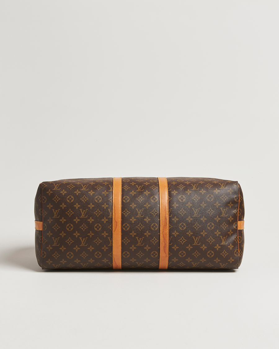 Heren | Pre-Owned & Vintage Bags | Louis Vuitton Pre-Owned | Keepall Bandoulière 55 Monogram