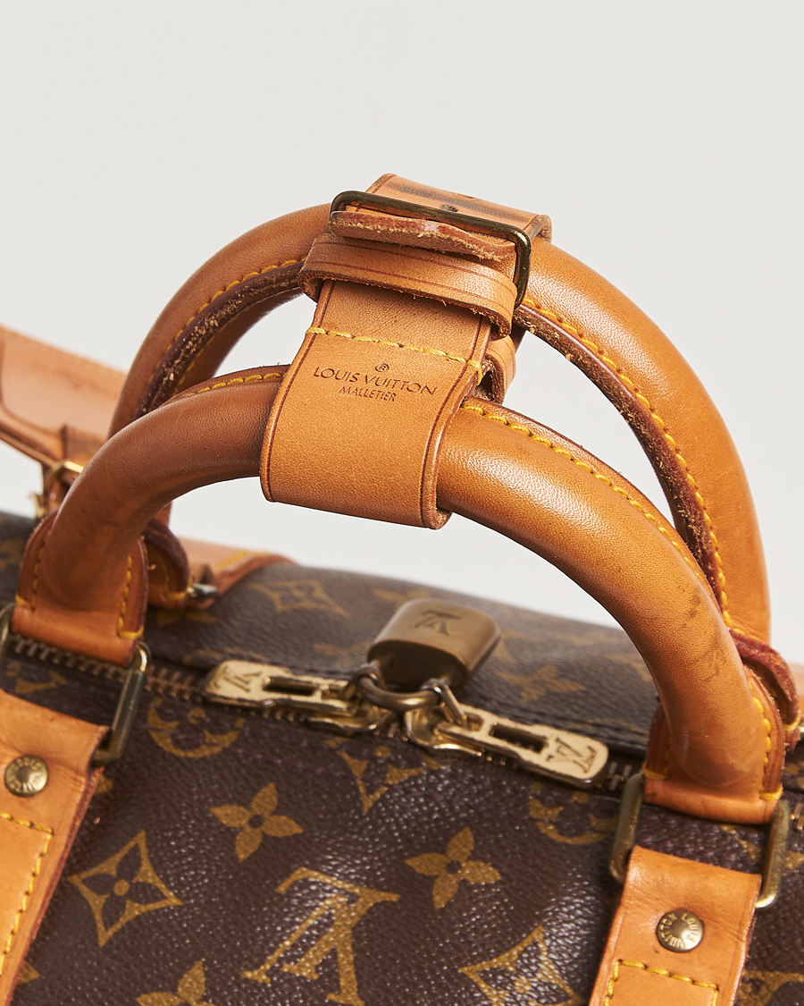 Heren | Pre-Owned & Vintage Bags | Louis Vuitton Pre-Owned | Keepall Bandoulière 55 Monogram