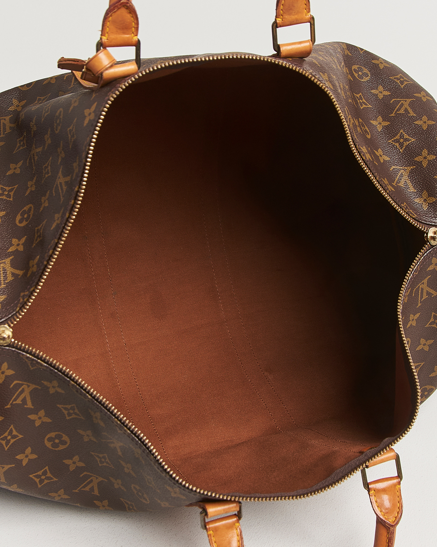 Heren | Pre-Owned & Vintage Bags | Louis Vuitton Pre-Owned | Keepall Bandoulière 55 Monogram