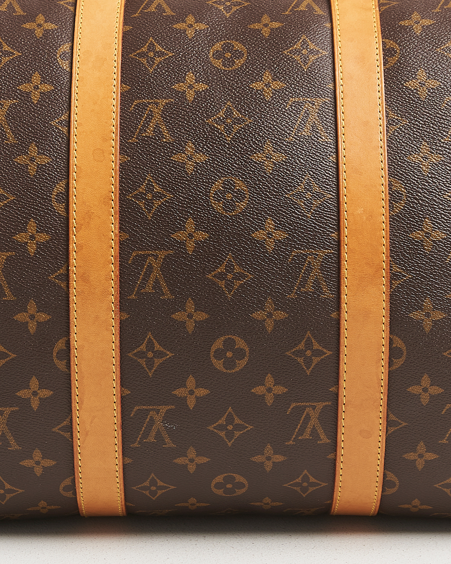 Heren | Pre-Owned & Vintage Bags | Louis Vuitton Pre-Owned | Keepall Bandoulière 50 Monogram
