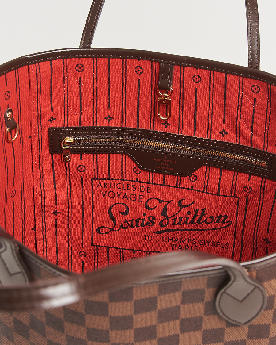 Homme | Gifts for Her | Louis Vuitton Pre-Owned | Neverfull MM Damier Ebene