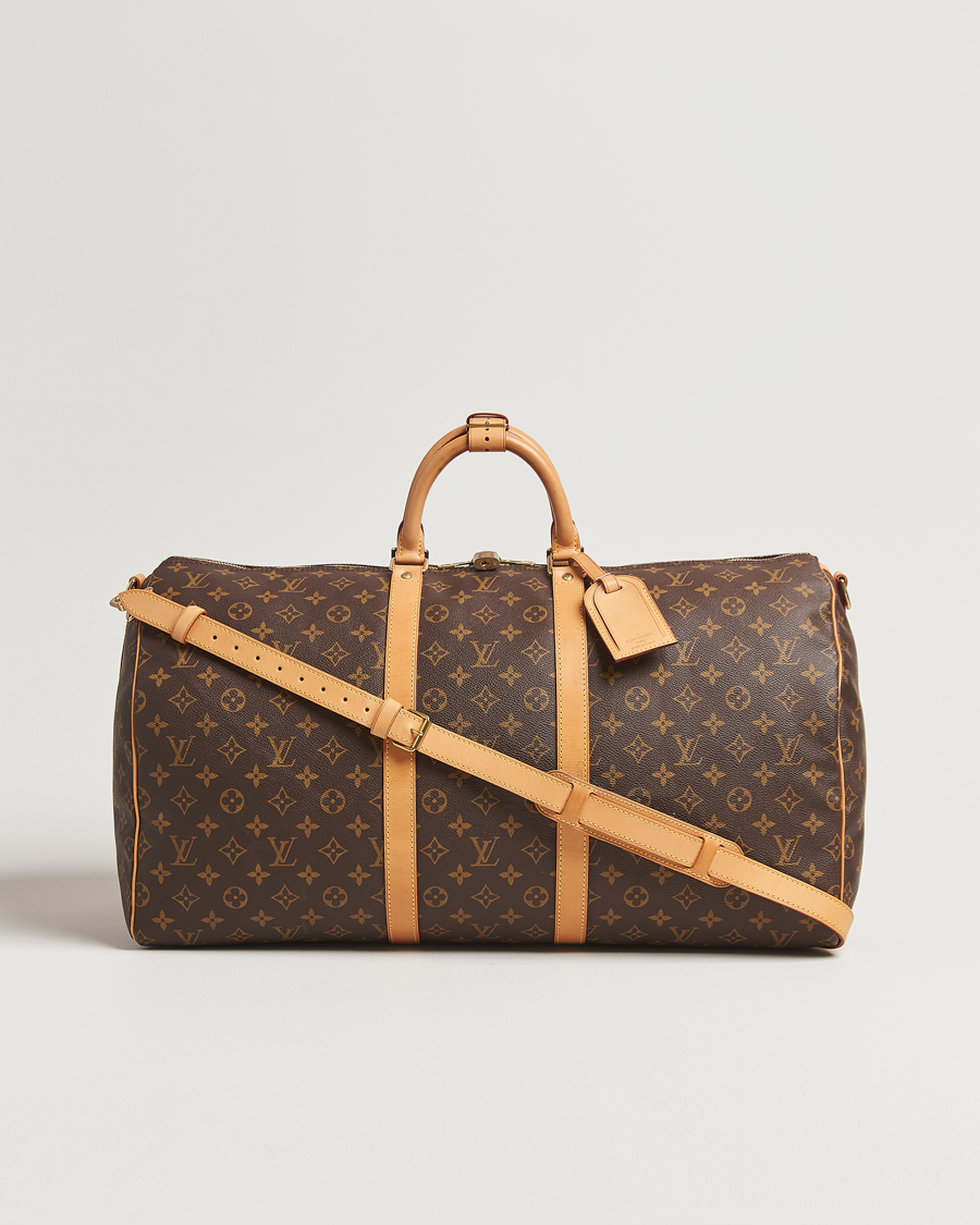 Heren | Louis Vuitton Pre-Owned Keepall Bandoulière 55 Monogram | Louis Vuitton Pre-Owned | Keepall Bandoulière 55 Monogram