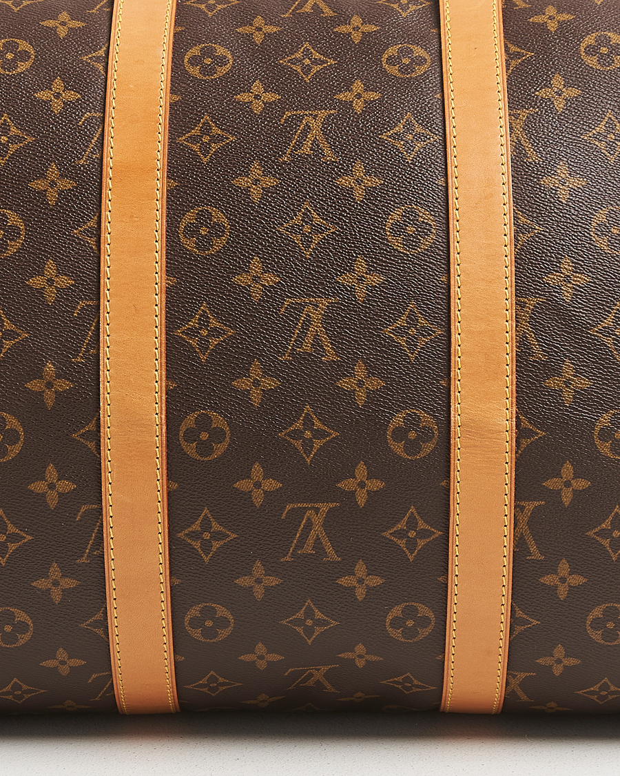Heren | Louis Vuitton Pre-Owned Keepall Bandoulière 55 Monogram | Louis Vuitton Pre-Owned | Keepall Bandoulière 55 Monogram