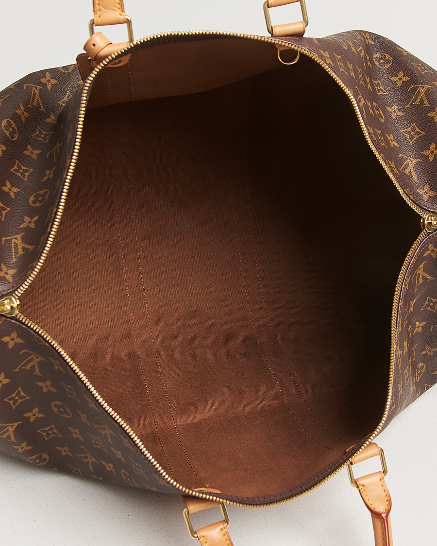 Heren | Louis Vuitton Pre-Owned Keepall Bandoulière 55 Monogram | Louis Vuitton Pre-Owned | Keepall Bandoulière 55 Monogram