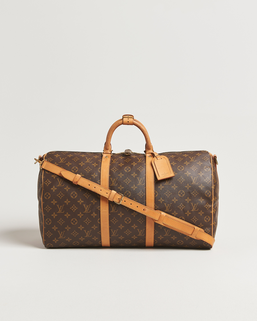 Homme | Pre-Owned & Vintage Bags | Louis Vuitton Pre-Owned | Keepall Bandoulière 50 Monogram