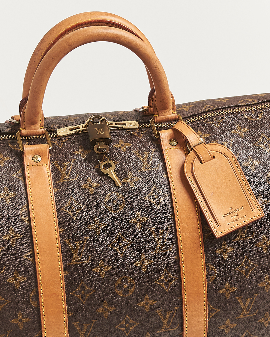 Homme | Pre-Owned & Vintage Bags | Louis Vuitton Pre-Owned | Keepall Bandoulière 50 Monogram