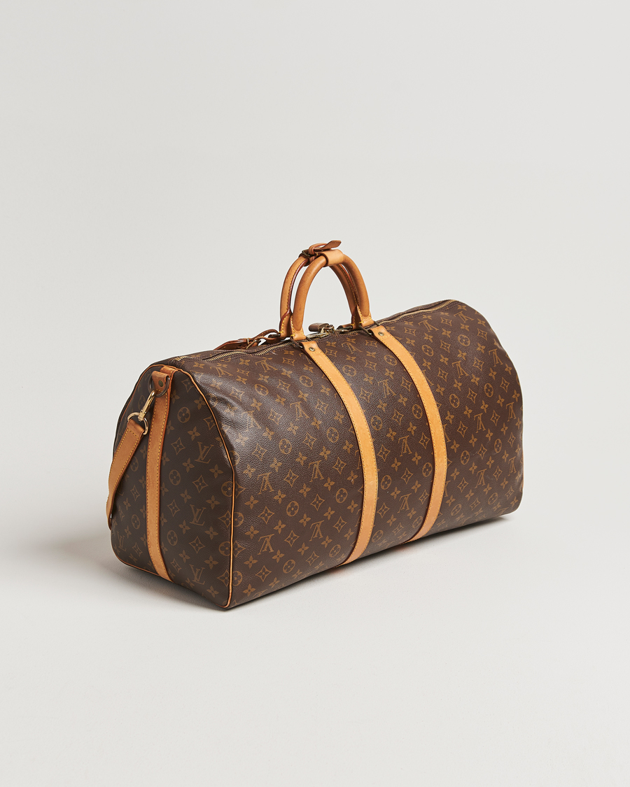 Homme | Pre-Owned & Vintage Bags | Louis Vuitton Pre-Owned | Keepall Bandoulière 55 Monogram